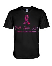 Faith Hope Love V-Neck T-Shirt tile