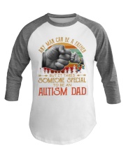 Any Man Can Be A Father Baseball Tee tile