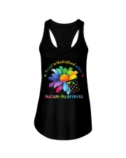 Autism Awareness Ladies Flowy Tank tile