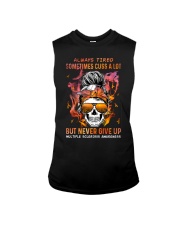 Always Tired Sometimes Cuss A Lot Sleeveless Tee tile