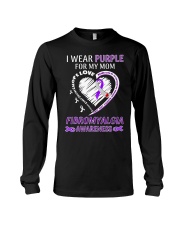 I Wear Purple For My Mom Long Sleeve Tee tile