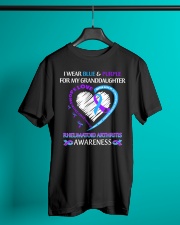 I Wear Blue And Purple For My Granddaughter Classic T-Shirt lifestyle-mens-crewneck-front-3