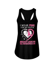 I Wear Pink For My Sister Ladies Flowy Tank tile