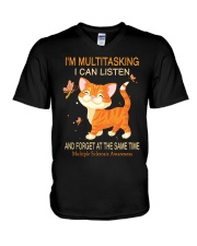I'm Multitasking V-Neck T-Shirt tile