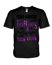 Please Don't Judge V-Neck T-Shirt tile
