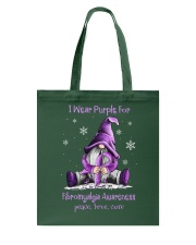 I Wear Purple For Fibromyalgia Awareness Tote Bag tile