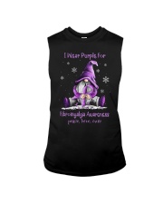 I Wear Purple For Fibromyalgia Awareness Sleeveless Tee tile