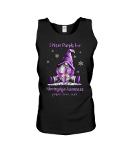 I Wear Purple For Fibromyalgia Awareness Unisex Tank tile