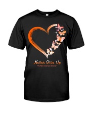 Never Give Up Classic T-Shirt tile
