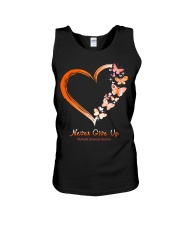 Never Give Up Unisex Tank tile