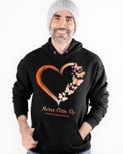 Never Give Up Hooded Sweatshirt apparel-hooded-sweatshirt-lifestyle-front-82