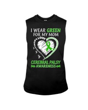 I Wear Green For My Mom Sleeveless Tee tile