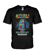 Autism Awareness V-Neck T-Shirt tile
