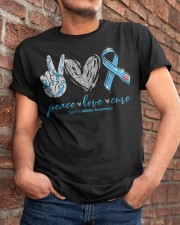 Peace Love Cure Classic T-Shirt apparel-classic-tshirt-lifestyle-26