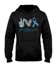 Peace Love Cure Hooded Sweatshirt tile