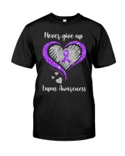 Never Give Up Classic T-Shirt front