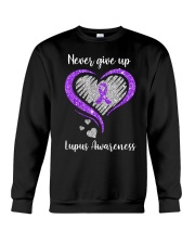 Never Give Up Crewneck Sweatshirt tile