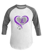 Never Give Up Baseball Tee tile