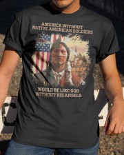 American Without Native American Soldiers Classic T-Shirt apparel-classic-tshirt-lifestyle-28