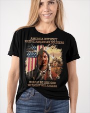 American Without Native American Soldiers Classic T-Shirt apparel-classic-tshirt-lifestyle-front-101