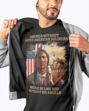 American Without Native American Soldiers Classic T-Shirt apparel-classic-tshirt-lifestyle-front-93