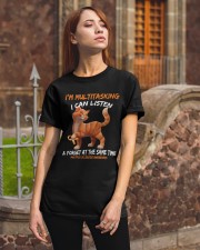 I'm Multitasking Classic T-Shirt apparel-classic-tshirt-lifestyle-06