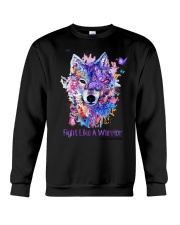 Fight Light A Warrior Crewneck Sweatshirt tile