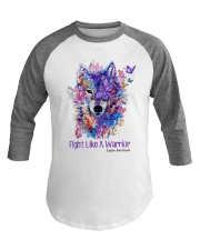 Fight Light A Warrior Baseball Tee tile