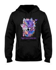 Fight Light A Warrior Hooded Sweatshirt tile
