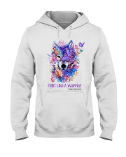 Fight Light A Warrior Hooded Sweatshirt front
