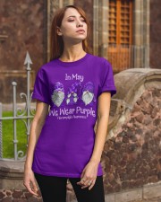 In May I Wear Purple For Fibromyalgia Awareness Classic T-Shirt apparel-classic-tshirt-lifestyle-06