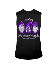 In May I Wear Purple For Fibromyalgia Awareness Sleeveless Tee tile