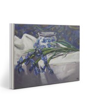 Irises flower painting 20x16 Gallery Wrapped Canvas Prints front