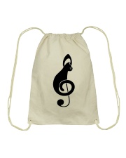 Cats music Drawstring Bag front
