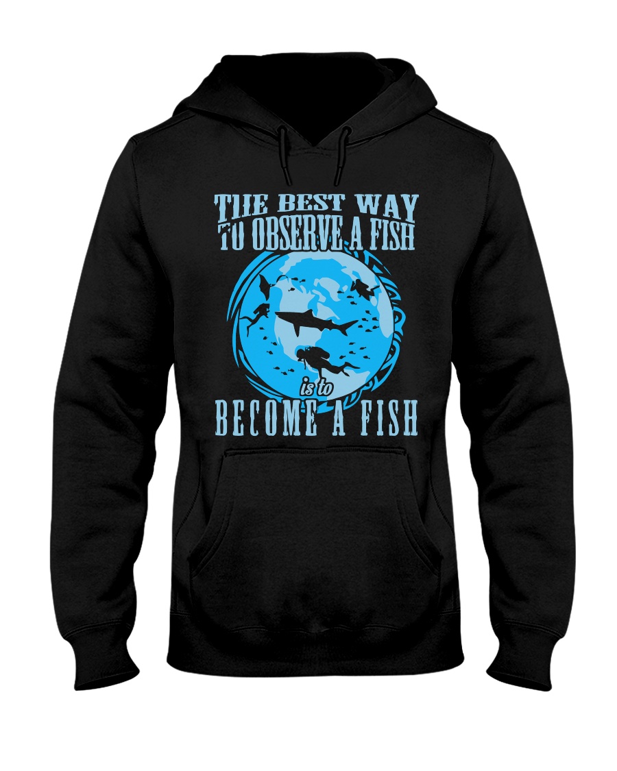 Scuba Diving Hooded Sweatshirt