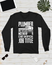 Plumber Long Sleeve Tee lifestyle-unisex-longsleeve-front-6