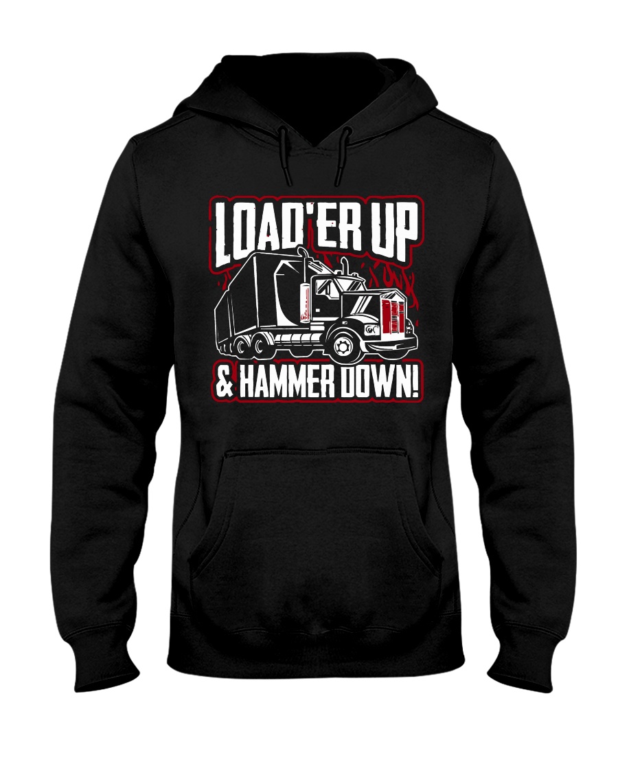 Trucker Hooded Sweatshirt