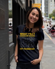 Electrician Ladies T-Shirt lifestyle-women-crewneck-front-5