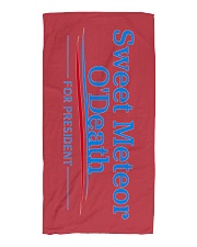 Sweet Meteor O'Death for President Beach Towel front