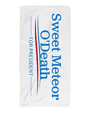 Sweet Meteor O'Death for President Beach Towel thumbnail