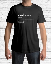 Dad Definition T-Shirt Classic T-Shirt lifestyle-mens-crewneck-front-1