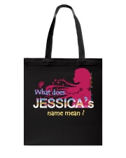 JESSICA NAME Tote Bag thumbnail