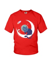 space cat adventure Youth T-Shirt tile