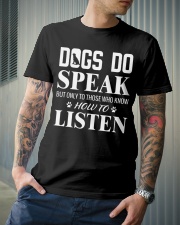Dogs Do Speak Classic T-Shirt lifestyle-mens-crewneck-front-6