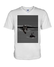Love Cats - Printfull V-Neck T-Shirt tile