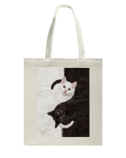 Cats Yin Yang Tote Bag tile