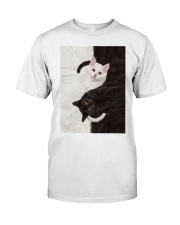 Cats Yin Yang Classic T-Shirt tile