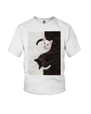 Cats Yin Yang Youth T-Shirt tile