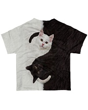 Cats Yin Yang All-over T-Shirt back