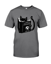 Cat Book Premium Fit Mens Tee tile